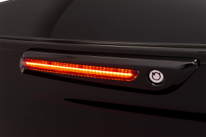 Led Saddlebag Hinge Covers Black