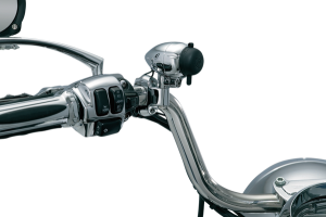 Electrical Power Point With Handlebar Mount Black, Chrome, 2, nordicamoto.ro