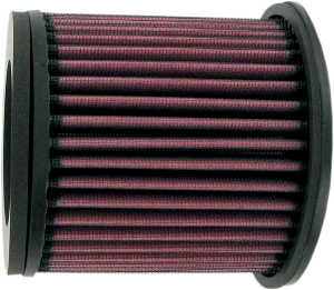 High Flow Air Filter Black, Red