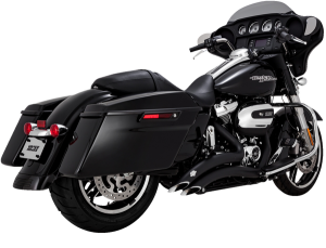 Big Radius Exhaust System Black, 1, nordicamoto.ro