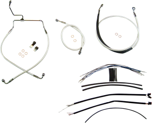Sterling Chromite Ii® Designer Handlebar Installation Kit Silver