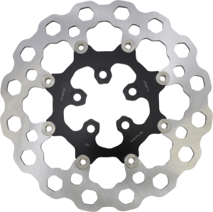 Cubiq Brake Rotor Black, Chrome