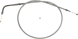 Sterling Chromite Ii® Braided Cable For Harley-davidson Clear