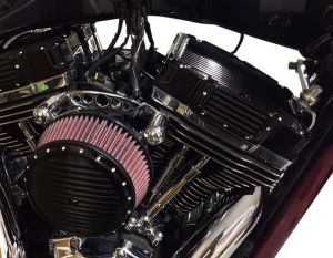 Rocker Top Covers Black, 2, nordicamoto.ro