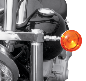 Front Turn Signal Relocation Kit Chrome, 2, nordicamoto.ro