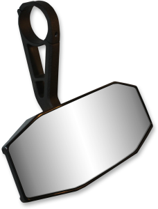 Utv Deluxe Wide Angle Rear View Mirror Black