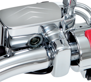 Brake Cylinder Face Clamps Chrome, 1, nordicamoto.ro