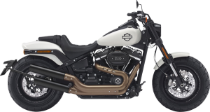 2in2 | Fusion Short Hd Muffler Black, Matte, 1, nordicamoto.ro