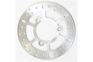 Round D-series Scooter Brake Rotor Silver, Stainless Steel, 1, nordicamoto.ro