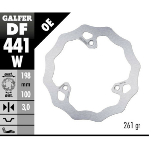 Yamaha YZ65 Galfer rögzített első féktárcsa, nordicamoto.ro