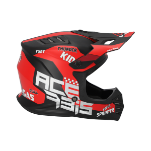 Acerbis Profile gyermek sisak, fekete/piros, T54, 4, nordicamoto.ro