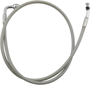 Extended Length Brake Line Silver