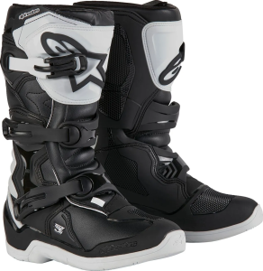 Alpinestars Tech 3s gyermekcsizma, fehér/fekete