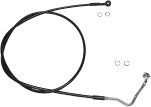 Xr Stainless Upper Brake Line Black Oversize [+102 mm (4'')], 1, nordicamoto.ro