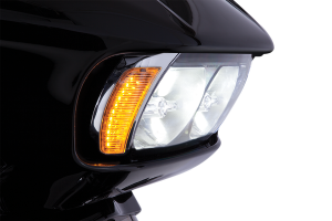Fang® Headlight Bezels Chrome, 3, nordicamoto.ro