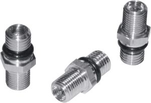 Rear Shock Air Valve Complete With O-ring Chrome
