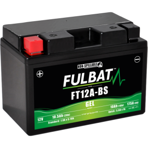 Fulbat FT12A-BS Moto Gel akkumulátor, nordicamoto.ro