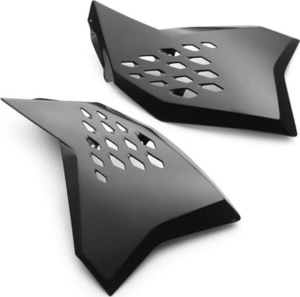 SPOILER SET BLACK, 1, nordicamoto.ro