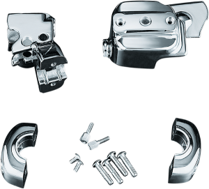 Handlebar Control Cover Kit Silver, 1, nordicamoto.ro