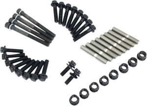 12-point Engine Fastener Kit Black, 1, nordicamoto.ro