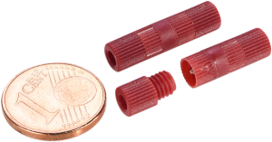 Cable Connectors Red, 1, nordicamoto.ro