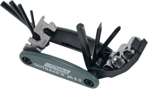 Outback'r M14 Folding Metric Multi-tool Set Black, 1, nordicamoto.ro