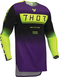 Thor Sportmode Geo póló – Mozgás/Sárga/Fekete XXL, 1, nordicamoto.ro