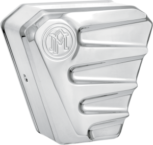 Cover Horn Scallop Contrast Cut Black, Silver