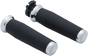 Thresher Handlebar Grips Black, 1, nordicamoto.ro