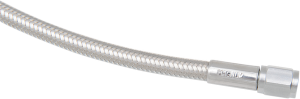 Braided Universal Brake Line Silver, Polished, 1, nordicamoto.ro