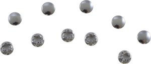 End Plugs Silver