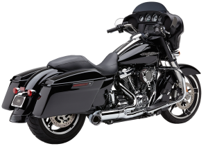 Turn Out 2-into-1 Exhaust System Chrome