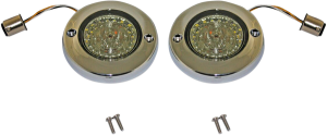 Probeam® Dynamic Ringz® Led Turn Signals Chrome, 2, nordicamoto.ro