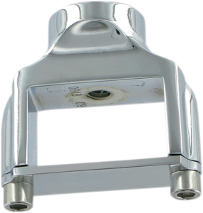 Side-mount License Plate Mount Clamp Chrome, 1, nordicamoto.ro