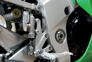 Integrated Rear Brake Reservoir Silver, 1, nordicamoto.ro