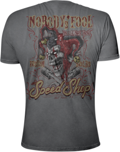 Nobody's Fool T- Shirt Gray M, 3, nordicamoto.ro