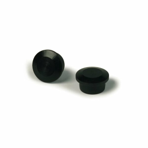 Replacement Footpeg End Stoppers Black, 1, nordicamoto.ro