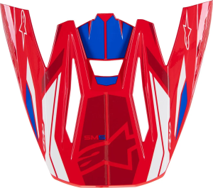 Cozoroc Alpinestars SM5 sisak, piros/kék