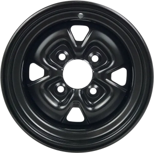 Steel Wheel Black  12 x 7, 2, nordicamoto.ro