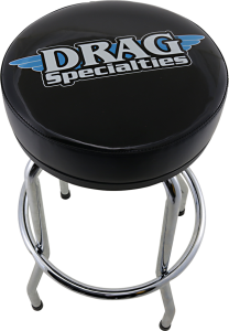 Bar Stool Black, Blue, White