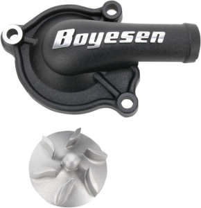 Supercooler Water Pump Cover And Impeller Kit Black