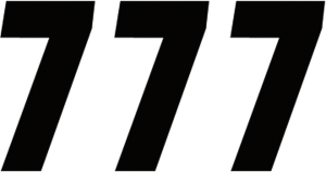 Number Stickers Black, 1, nordicamoto.ro