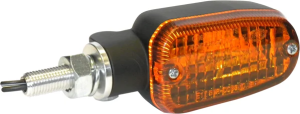 Dot-compliant/e-marked Aluminum Body Turn Signals Black, 1, nordicamoto.ro