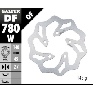 KTM SX50 Galfer rögzített hátsó féklemez, nordicamoto.ro