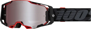 Ochelari Snowmobile 100% Armega Black/Red, 3, nordicamoto.ro