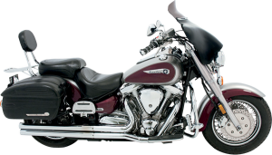 Slotted Stainless Steel Batwing Fairing Trim Chrome, Polished, 5, nordicamoto.ro