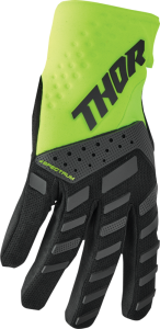 Mănuși copii Thor Spectrum Acid Yellow/Black M, 4, nordicamoto.ro