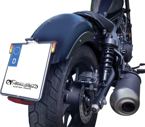 License Plate Holder 3-in-1 For Eu Countries Yellow, 1, nordicamoto.ro