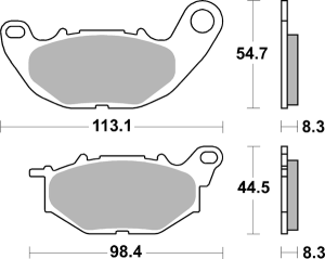 Dc Racing Dual Carbon Brake Pads