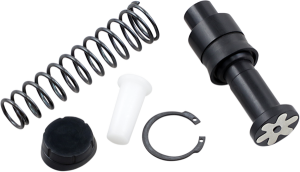 Rear Brake Master Cylinder Rebuild Kit Black, Silver